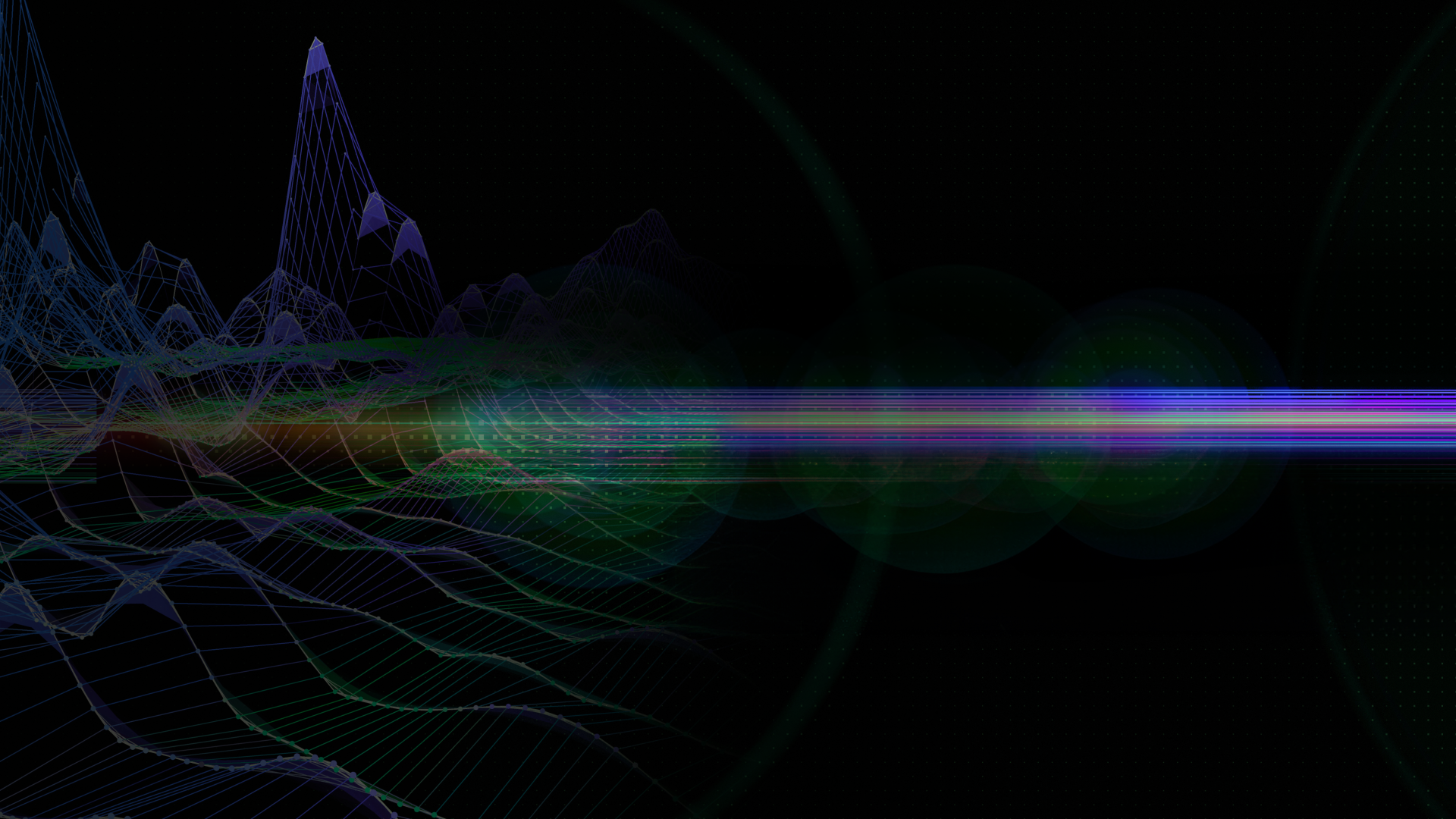 A sleek digital design featuring a blue and black abstract backdrop with dynamic light accents, exuding modern energy.