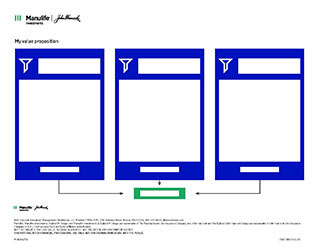Professional vector template featuring abstract design elements, ideal for business websites or web page backgrounds.
