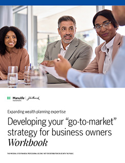 A group of business professionals collaborates in a modern office setting, emphasizing teamwork and corporate strategy.