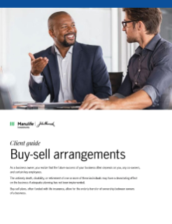 Buy-sell arrangements: client guide