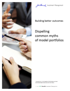 Dispelling common myths of model portfolios brochure