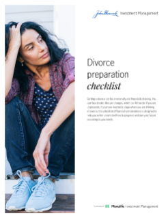 Divorce preparation checklist