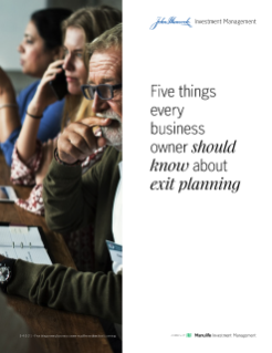Five things every business owner should know about exit planning