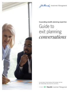 Guide to exit planning conversations