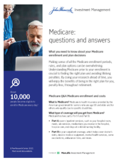 Medicare: questions and answers