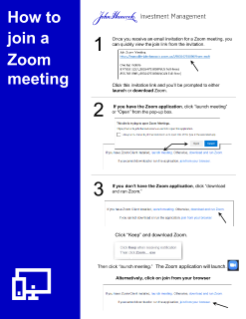 Zoom call instructions
