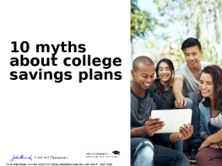 Ten myths about 529 college savings plans presentation 
