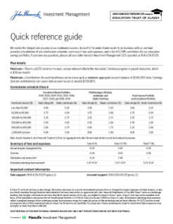 529 Quick reference guide flyer