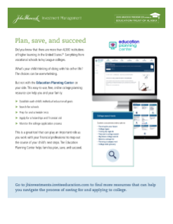 Plan, save, and succeed with Education Planning Center