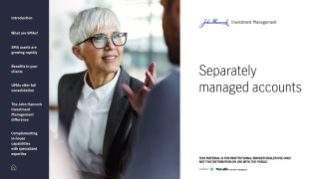 Separately managed accounts brochure