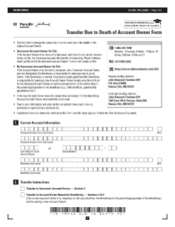 529 College Savings Plan transfer due to death of account owner form