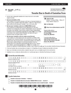 529 College Savings Plan transfer due to death of custodian form