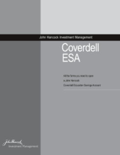 Coverdell ESA application
