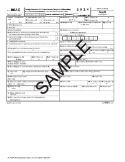 Sample Form 1042-S