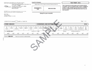 Sample Form 1099-DIV