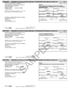 Sample Form 1099-R 