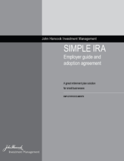 SIMPLE IRA employer application