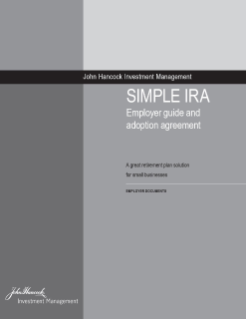 SIMPLE IRA employer application