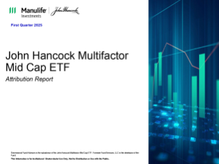 John Hancock Multifactor Mid Cap ETF Attribution report