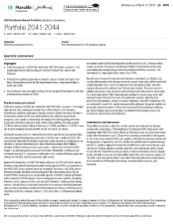 John Hancock Freedom 529 2041-2044 Portfolio quarterly commentary