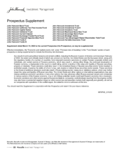 John Hancock Diversified Real Assets Fund Class NAV prospectus