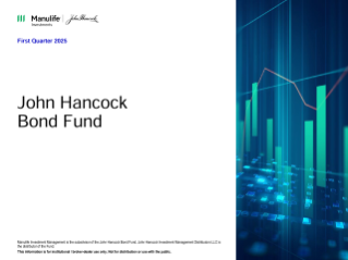 John Hancock Bond Fund product pitchbook