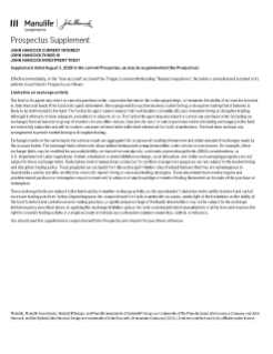 John Hancock Disciplined Global Long/Short Fund Prospectus 