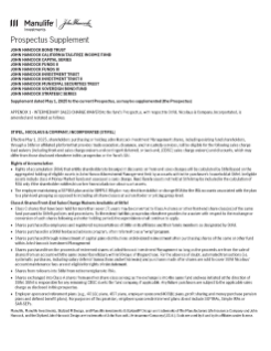 John Hancock Global Environmental Opportunities Fund prospectus