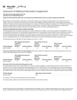John Hancock Core Bond ETF SAI