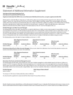 John Hancock ETF Multifactor SAI