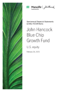 John Hancock Blue Chip Growth Fund semiannual report