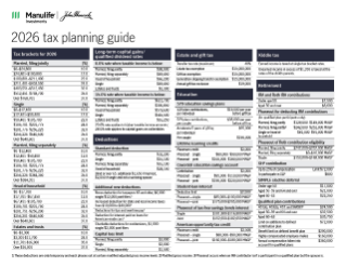 2026 tax planning guide