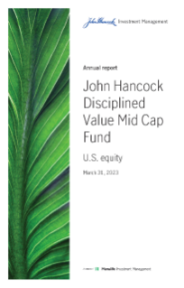 John Hancock Disciplined Value Mid Cap Fund annual report