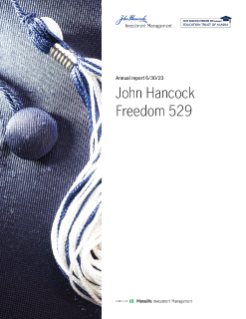 John Hancock Freedom 529 annual report