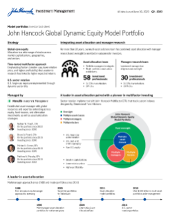 John Hancock Global Dynamic Equity Model Portfolio Asset Allocation Guidance Flyer