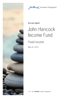 John Hancock Income Fund annual report