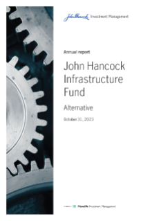 John Hancock Infrastructure Fund annual report