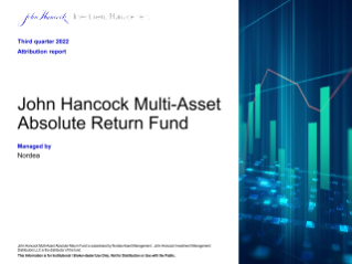 John Hancock Multi-Asset Absolute Return Fund Attribution report