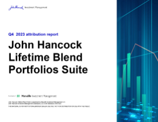 John Hancock Multi-Index Lifetime Suite attribution report
