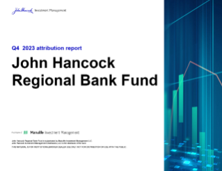 John Hancock Regional Bank Fund Attribution report