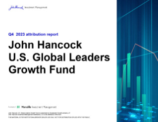 John Hancock U.S. Global Leaders Growth Fund Attribution report