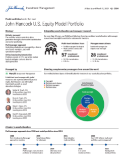 John Hancock U.S. Equity Model Portfolio Brochure