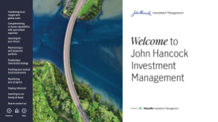 Welcome to John Hancock Investment Management